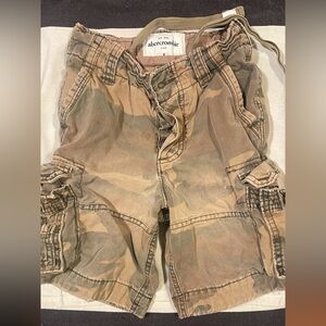 Kids Camouflage Cargo Shorts